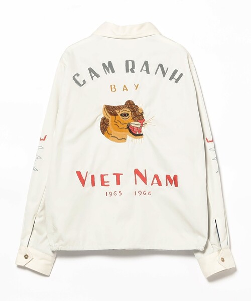 BEAMS BOY（ビームスボーイ）の「テーラー東洋 / VIET-NAM JACKET "VIETNAM PANTHER"（ブルゾン・レディース・ホワイト/ブラック・SMALL）」の8枚目の写真