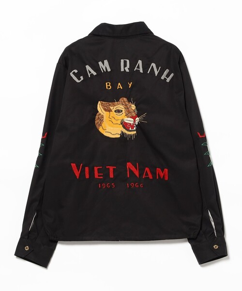 BEAMS BOY（ビームスボーイ）の「テーラー東洋 / VIET-NAM JACKET "VIETNAM PANTHER"（ブルゾン・レディース・ホワイト/ブラック・SMALL）」の12枚目の写真