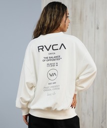RVCA | RVCA/ルーカ スウェット バックプリントトレーナー BF044-P01(スウェット)