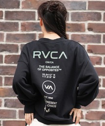 RVCA | RVCA/ルーカ スウェット バックプリントトレーナー BF044-P01(スウェット)