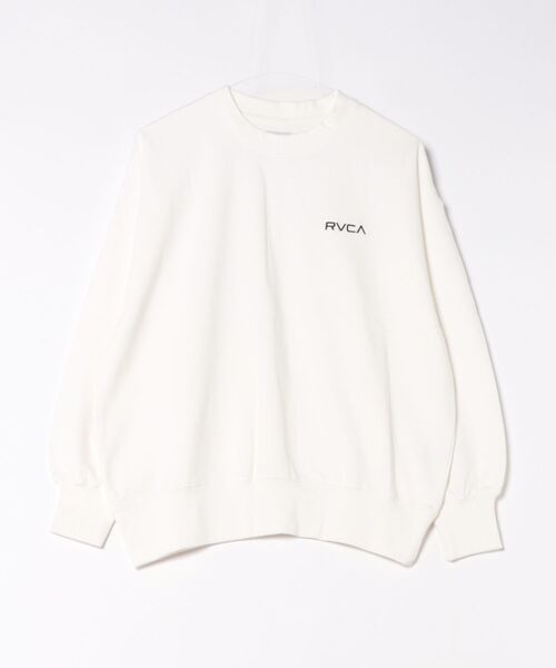 RVCA(ルーカ)の「RVCA/ルーカ スウェット バックプリントトレーナー BF044-P01(スウェット・レディース・ホワイト/ブラック/グレー・S/M)」の22枚目の写真