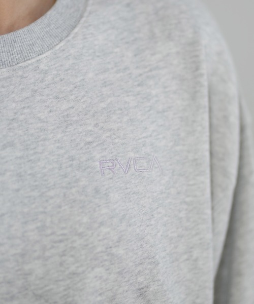 RVCA(ルーカ)の「RVCA/ルーカ スウェット バックプリントトレーナー BF044-P01(スウェット・レディース・ホワイト/ブラック/グレー・S/M)」の9枚目の写真