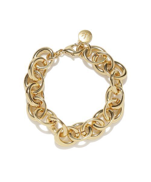 Mila Owen(ミラオーウェン)の「ボリュームラウンドチェーンブレス(ブレスレット・レディース・ゴールド/シルバー・F)」の3枚目の写真