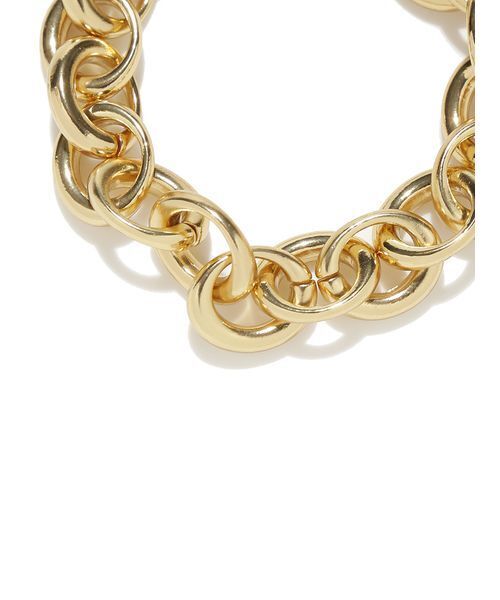 Mila Owen(ミラオーウェン)の「ボリュームラウンドチェーンブレス(ブレスレット・レディース・ゴールド/シルバー・F)」の4枚目の写真