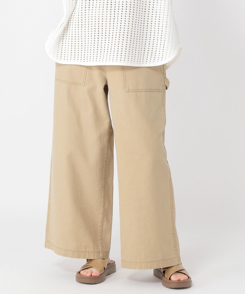 studio CLIP（スタディオクリップ）の「ヴィンテージライクベイカーパンツ[プチ・プラスサイズあり]（その他パンツ・レディース・カーキ/ベージュ/ライトグレー・MEDIUM/LARGE/PF/ﾌﾘｰ(L)）」の7枚目の写真