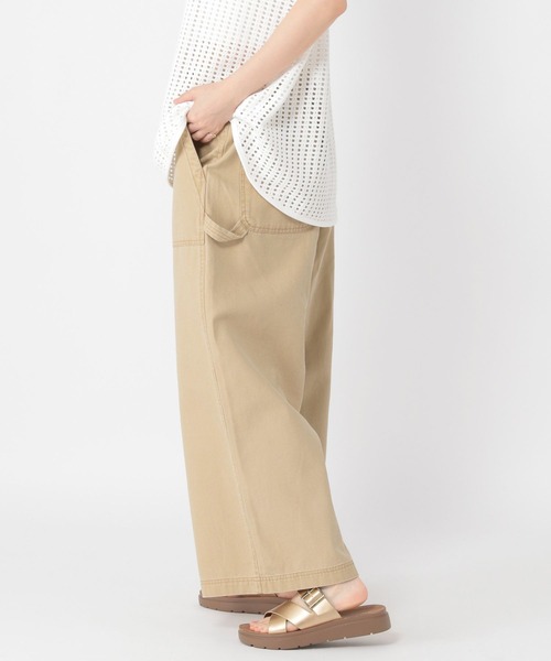 studio CLIP（スタディオクリップ）の「ヴィンテージライクベイカーパンツ[プチ・プラスサイズあり]（その他パンツ・レディース・カーキ/ベージュ/ライトグレー・MEDIUM/LARGE/PF/ﾌﾘｰ(L)）」の9枚目の写真