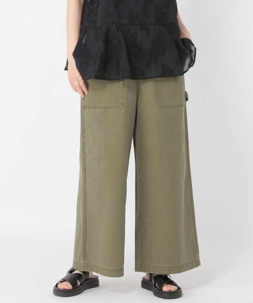 studio CLIP（スタディオクリップ）の「ヴィンテージライクベイカーパンツ[プチ・プラスサイズあり]（その他パンツ・レディース・カーキ/ベージュ/ライトグレー・MEDIUM/LARGE/PF/ﾌﾘｰ(L)）」の18枚目の写真