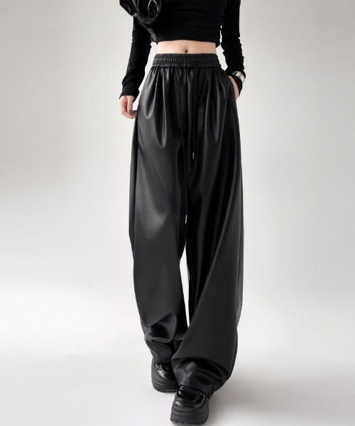激レア⭐️90s ゴルチエ スカート　パンツ　2way レザー　ブラック　38 激レア⭐️90s ゴルチエ スカート パンツ 2way レザー ブラック