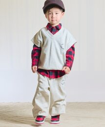 CIAOPANIC TYPY | 【WEB限定】【KIDS】ワンポイント刺繍裏毛セットアップ(スウェット)