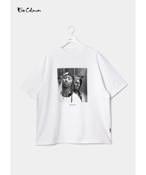 APPLEBUM（アップルバム）の「“ERIC COLEMAN” T-SHIRT-MV2（Tシャツ/カットソー・メンズ・ブラック/ホワイト・XX-LARGE/MEDIUM/X-LARGE/LARGE）」の2枚目の写真