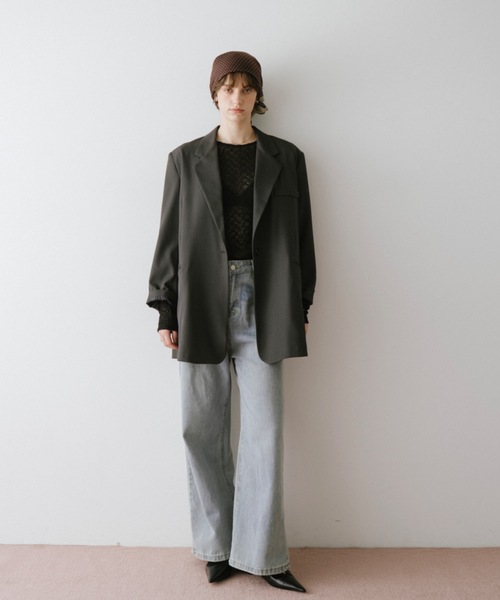 DRWCYS（ドロシーズ）の「２ＷＡＹレーストップス（シャツ/ブラウス・レディース・ブラック/アイボリー・FREE）」の9枚目の写真