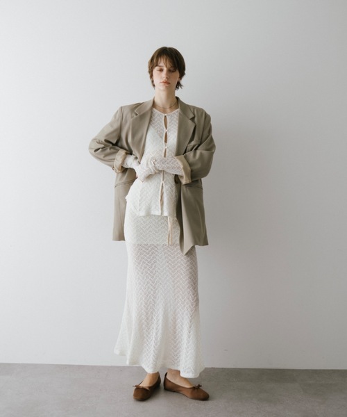 DRWCYS（ドロシーズ）の「２ＷＡＹレーストップス（シャツ/ブラウス・レディース・ブラック/アイボリー・FREE）」の16枚目の写真