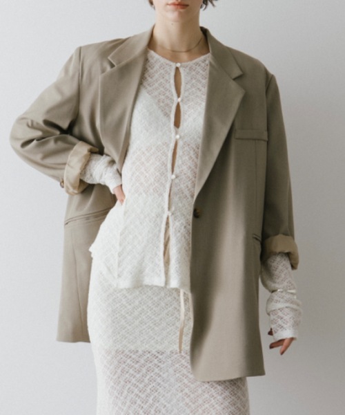 DRWCYS（ドロシーズ）の「２ＷＡＹレーストップス（シャツ/ブラウス・レディース・ブラック/アイボリー・FREE）」の17枚目の写真