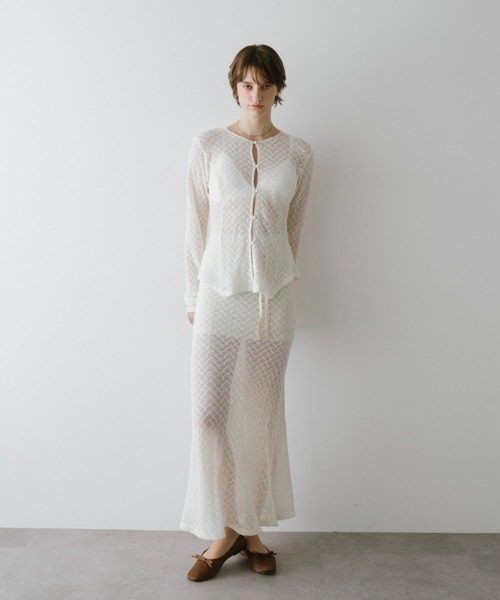 DRWCYS（ドロシーズ）の「２ＷＡＹレーストップス（シャツ/ブラウス・レディース・ブラック/アイボリー・FREE）」の15枚目の写真