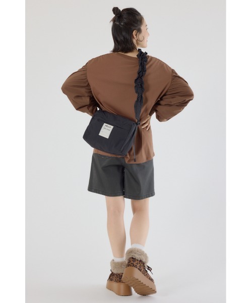 RODEO CROWNS WIDE BOWL（ロデオクラウンズワイドボウル）の「パフギャザーショルダー（ショルダーバッグ・レディース・ブラック/グリーン/ライトブルー/ブラウン系その他・FREE）」の12枚目の写真