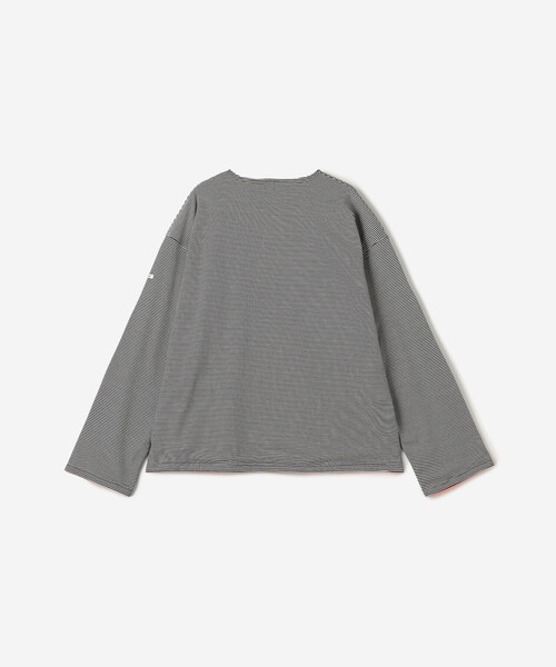 ORCIVAL(オーシバル)の「ORCIVAL | コットン天竺 ボーダーボートネックプルオーバー MEN(Tシャツ/カットソー・メンズ・ブルー系その他5・4/5)」の15枚目の写真