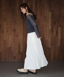 J by blue(�W�F�C�o�C�u���[)�́s�V�F�ǉ��t�����_���^�b�N�o���[���X�J�[�g(�X�J�[�g)