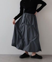 J by blue（ジェイバイブルー）の「《新色追加》ランダムタックバルーンスカート（スカート）」
