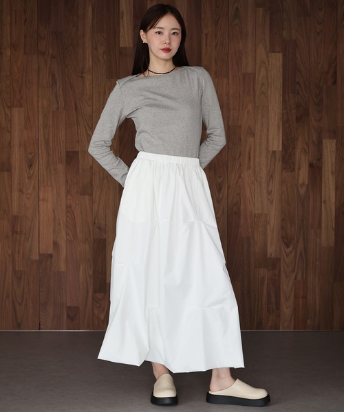 新色追加》ランダムタックバルーンスカート（スカート）｜J by blue