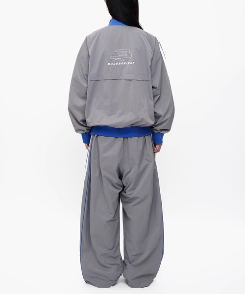 MASONPRINCE(メイソンプリンス)の「オーバーサイズ サイドライン トラックJKT JK4051【MASONPRINCE】【2025AW】(その他アウター・メンズ・グリーン/ダークグレー/グレー・S/M/L)」の6枚目の写真