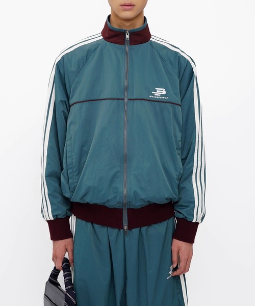 MASONPRINCE(メイソンプリンス)の「オーバーサイズ サイドライン トラックJKT JK4051【MASONPRINCE】【2025AW】(その他アウター・メンズ・グリーン/ダークグレー/グレー・S/M/L)」の8枚目の写真