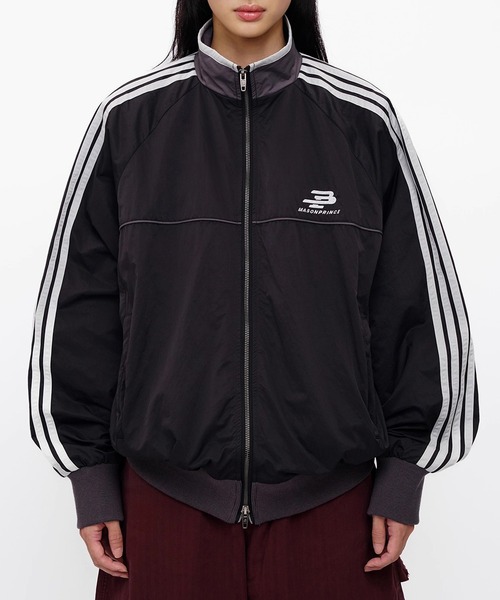 MASONPRINCE(メイソンプリンス)の「オーバーサイズ サイドライン トラックJKT JK4051【MASONPRINCE】【2025AW】(その他アウター・メンズ・グリーン/ダークグレー/グレー・S/M/L)」の13枚目の写真