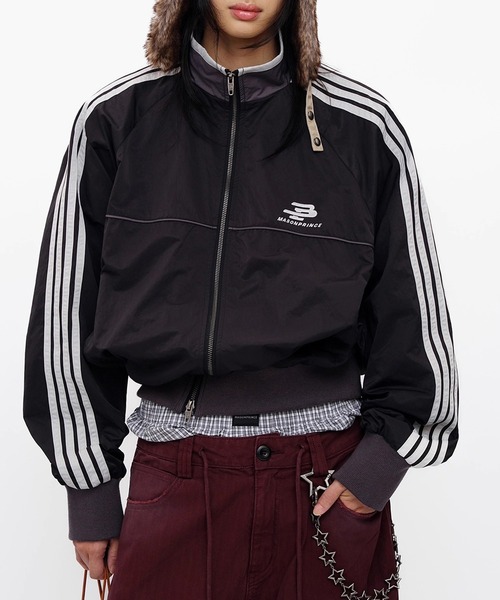 MASONPRINCE(メイソンプリンス)の「オーバーサイズ サイドライン トラックJKT JK4051【MASONPRINCE】【2025AW】(その他アウター・メンズ・グリーン/ダークグレー/グレー・S/M/L)」の14枚目の写真