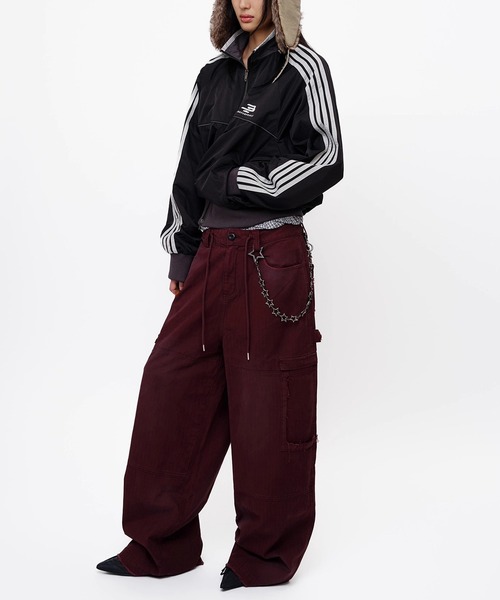 MASONPRINCE(メイソンプリンス)の「オーバーサイズ サイドライン トラックJKT JK4051【MASONPRINCE】【2025AW】(その他アウター・メンズ・グリーン/ダークグレー/グレー・S/M/L)」の15枚目の写真