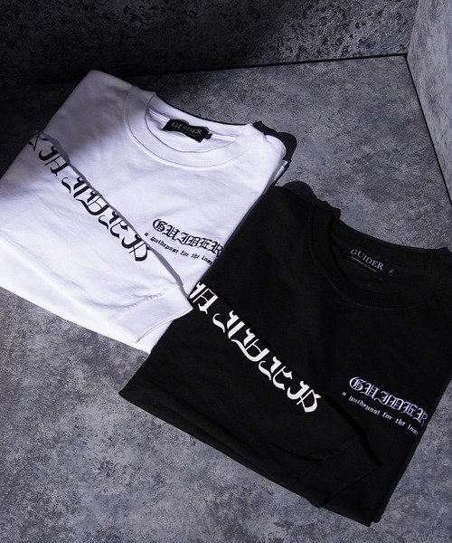 GUIDER(ガイダー)の「【GUIDER】オールド シンプル 袖ロゴ L/S Tee / Old Simple Sleeve Logo Long-Sleeve Tee(Tシャツ/カットソー・メンズ・ブラック/ホワイト・L/M/S)」の11枚目の写真
