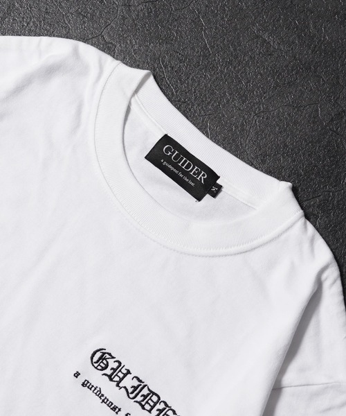 GUIDER(ガイダー)の「【GUIDER】オールド シンプル 袖ロゴ L/S Tee / Old Simple Sleeve Logo Long-Sleeve Tee(Tシャツ/カットソー・メンズ・ブラック/ホワイト・L/M/S)」の12枚目の写真
