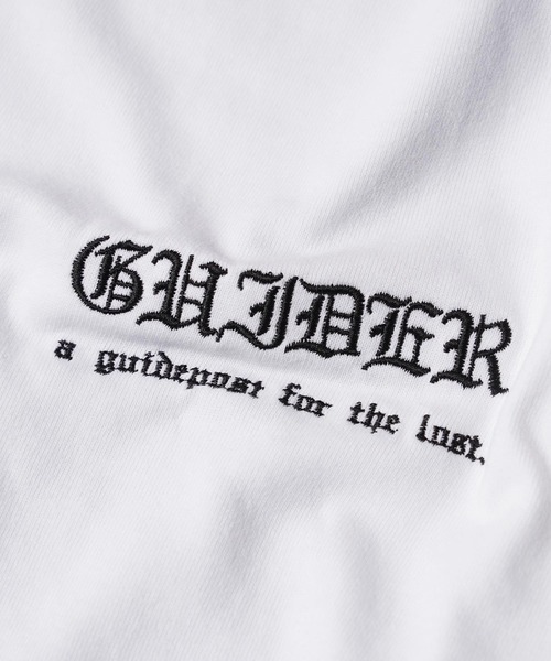 GUIDER(ガイダー)の「【GUIDER】オールド シンプル 袖ロゴ L/S Tee / Old Simple Sleeve Logo Long-Sleeve Tee(Tシャツ/カットソー・メンズ・ブラック/ホワイト・L/M/S)」の7枚目の写真