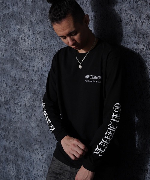 GUIDER(ガイダー)の「【GUIDER】オールド シンプル 袖ロゴ L/S Tee / Old Simple Sleeve Logo Long-Sleeve Tee(Tシャツ/カットソー・メンズ・ブラック/ホワイト・L/M/S)」の16枚目の写真