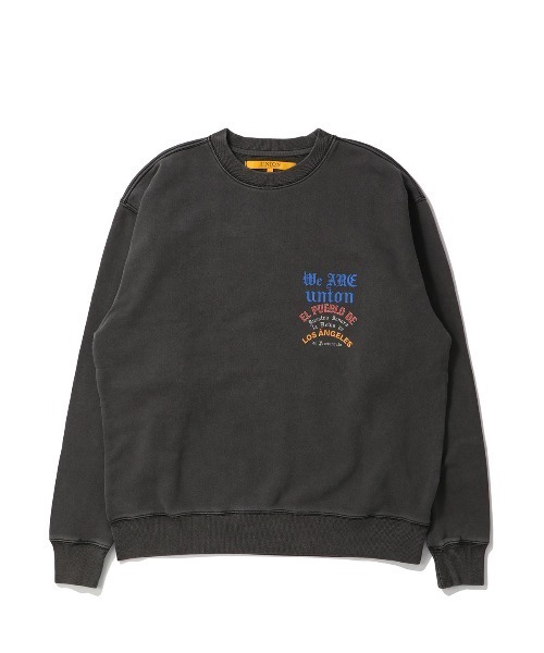UNION（UNION TOKYO）（ユニオン）の「UNION TOKYO WE ARE CREWNECK ユニオントーキョー スウェット（スウェット・メンズ・ブラウン/ブラック・MEDIUM/SMALL/LARGE/X-LARGE/XX-LARGE）」の13枚目の写真