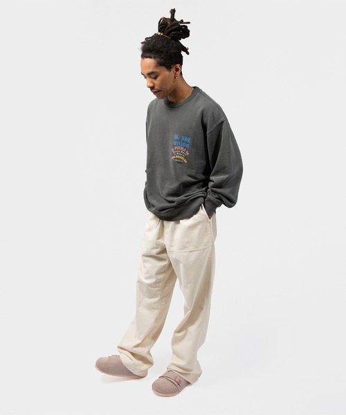 UNION（UNION TOKYO）（ユニオン）の「UNION TOKYO WE ARE CREWNECK ユニオントーキョー スウェット（スウェット・メンズ・ブラウン/ブラック・MEDIUM/SMALL/LARGE/X-LARGE/XX-LARGE）」の17枚目の写真
