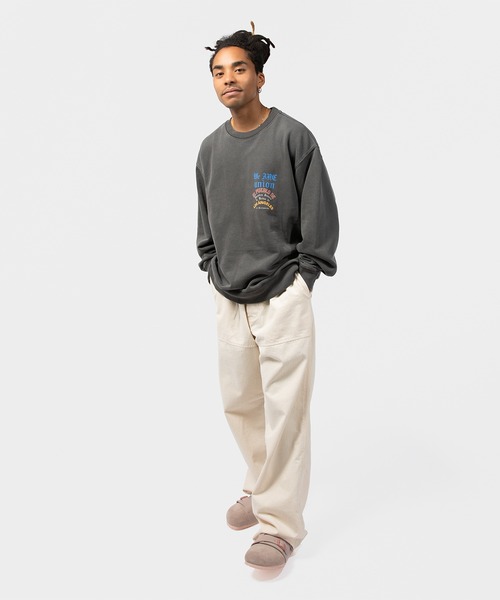UNION（UNION TOKYO）（ユニオン）の「UNION TOKYO WE ARE CREWNECK ユニオントーキョー スウェット（スウェット・メンズ・ブラウン/ブラック・MEDIUM/SMALL/LARGE/X-LARGE/XX-LARGE）」の18枚目の写真