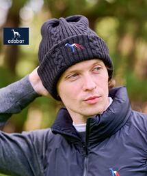 adabat（アダバット）の「【新レーベル ADABAT NAVY】サルーキケーブルワッチ（ニットキャップ/ビーニー・メンズ）」