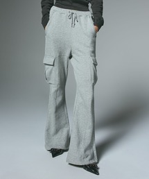 X-girl | CARGO POCKET FLARE SWEAT PANTS(スウェットパンツ)