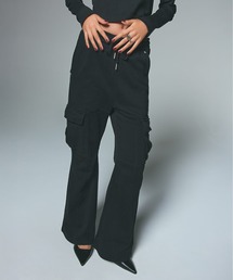 X-girl | CARGO POCKET FLARE SWEAT PANTS(スウェットパンツ)