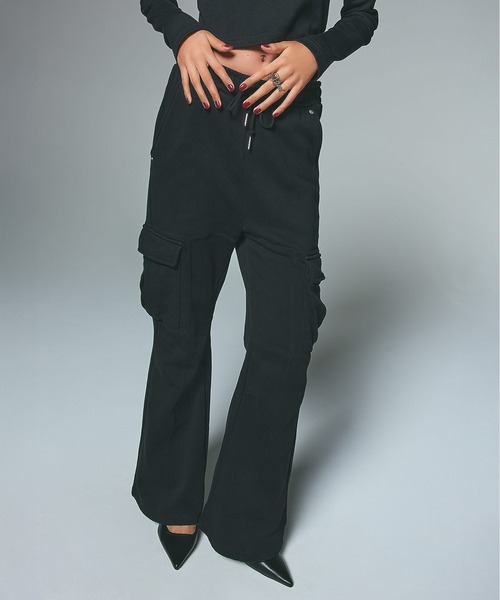 エックスガール(X-gir)トラックパンツ 155253031004-BLACK(Lady’s) エックスガール（X-gir） トラックパンツ 155253031004-BLACK