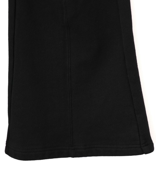 X-girl(エックスガール)の「CARGO POCKET FLARE SWEAT PANTS(スウェットパンツ・レディース・アッシュ/ブラック・S/M)」の11枚目の写真