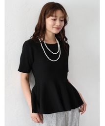 新品❤️ARCHIVIO ブラック 半袖セーター 新品❤️ARCHIVIO ブラック 半袖セーター 新品❤️ARCHIVIO ブラック