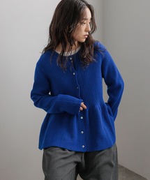 【週末限定セール⭐︎新品未使用】MDBネイビー ビッグカーディガン セール】カーディガン/ボレロ（ブルー・ネイビー/青色系）ファッション