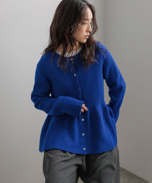 Simone Rocha ビジュー付きライトブルーカーディガン Simone Rocha ビジュー付きライトブルーカーディガン Simone Rocha