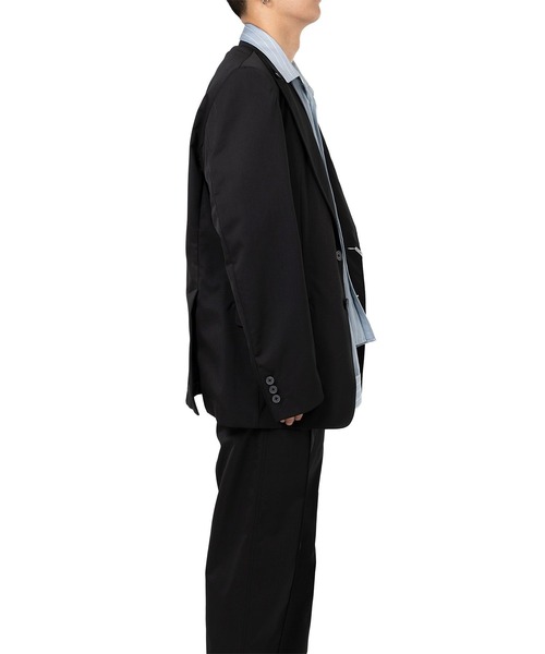 MIHARAYASUHIRO/ミハラヤスヒロ】LAYERED BLAZER（テーラード