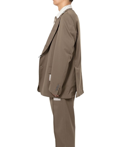 MIHARAYASUHIRO/ミハラヤスヒロ】LAYERED BLAZER（テーラード