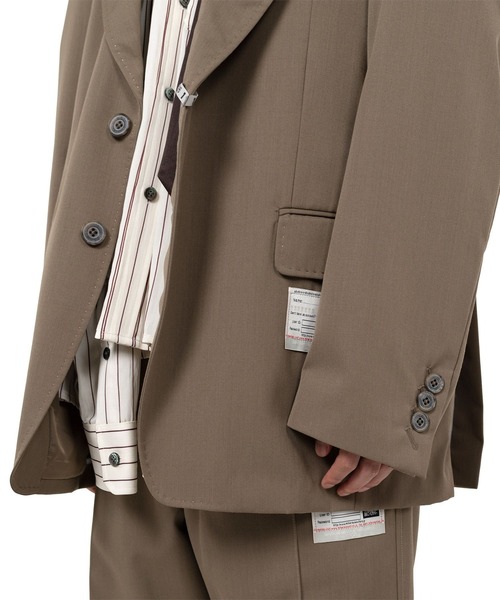 MIHARAYASUHIRO/ミハラヤスヒロ】LAYERED BLAZER（テーラード
