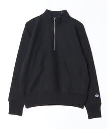 Champion（チャンピオン）の「Champion/チャンピオン RW HALF ZIP SWEATSHIRT リバースウィーブ(R) ハーフジップスウェットシャツ（スウェット・レディース）」