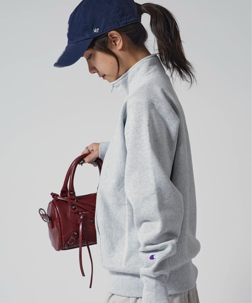 Champion/チャンピオン RW HALF ZIP SWEATSHIRT リバースウィーブ(R