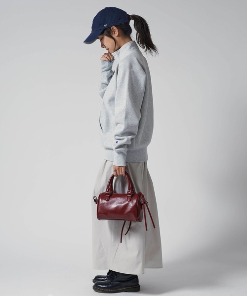 Champion（チャンピオン）の「Champion/チャンピオン RW HALF ZIP SWEATSHIRT リバースウィーブ(R) ハーフジップスウェットシャツ 裏起毛 USコットン（スウェット・メンズ・ダークネイビー/グレー/ブラック・XL/L/M）」の19枚目の写真