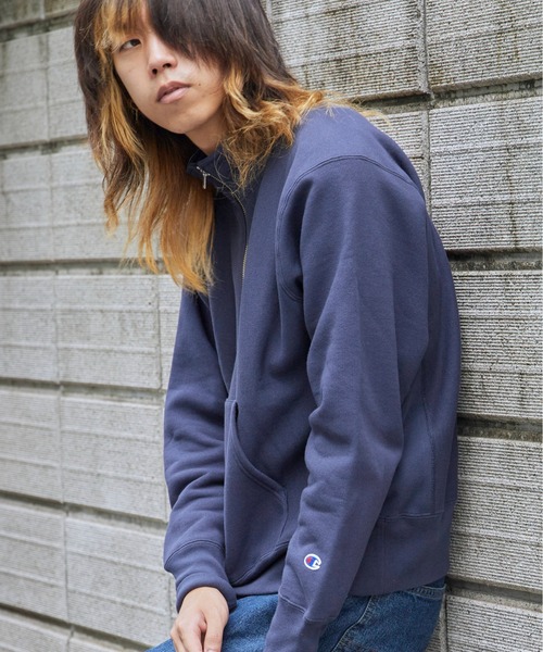 Champion/チャンピオン RW HALF ZIP SWEATSHIRT リバースウィーブ(R